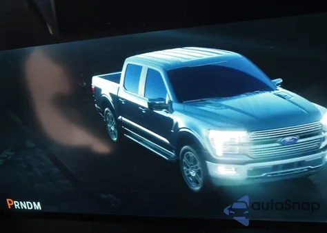 2024 Ford F-150 Platinum from USA, damaged, VIN 1FTFW7LD8RFB70326